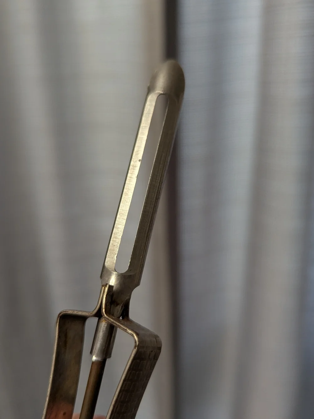 VTG EKCO Slip-Pruf Nee Action Potato Vegetable Peeler Stainless Made In USA